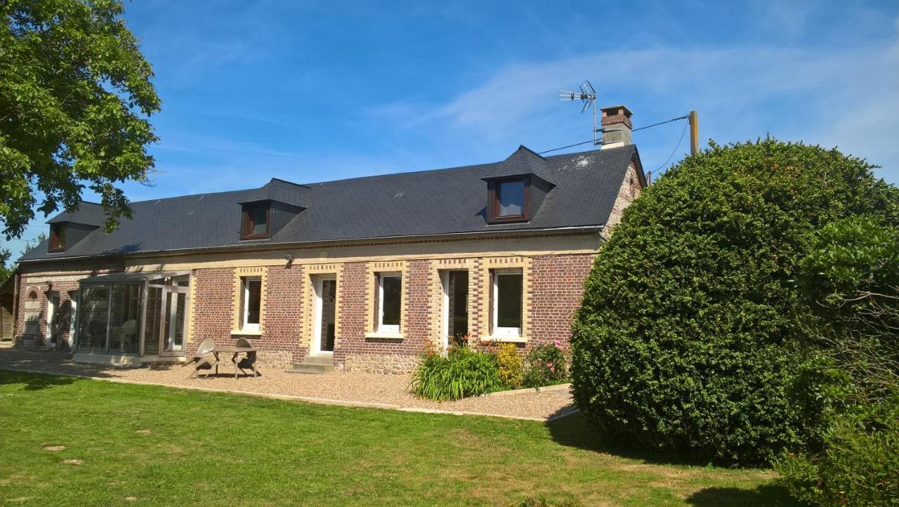 Au Bon Cauchois Villa Anglesqueville-l'Esneval Eksteriør billede