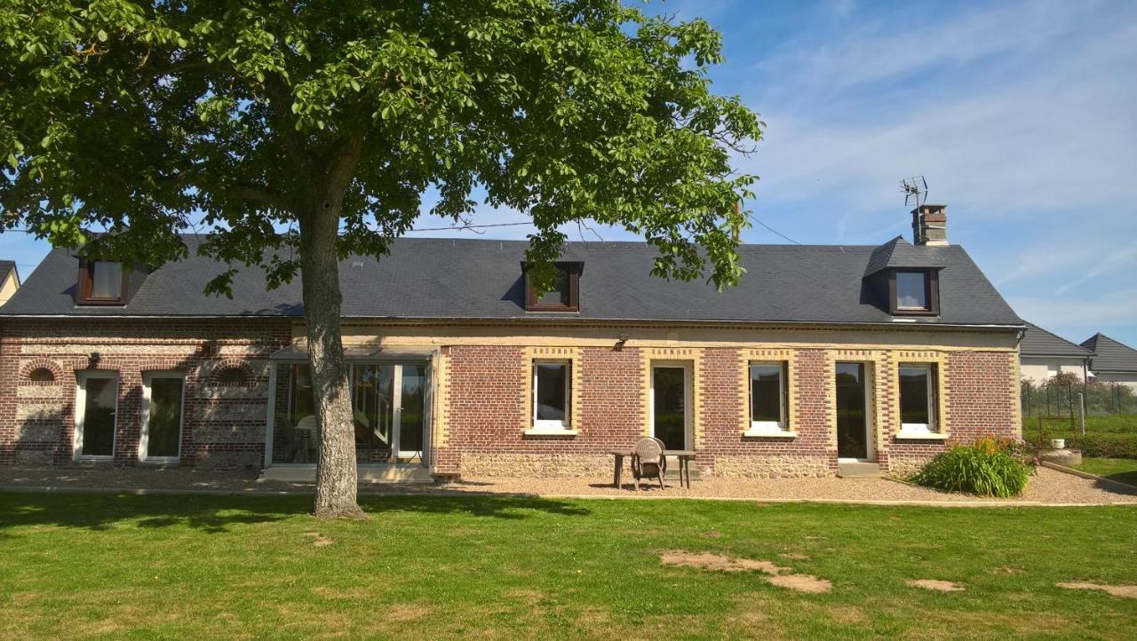 Au Bon Cauchois Villa Anglesqueville-l'Esneval Eksteriør billede