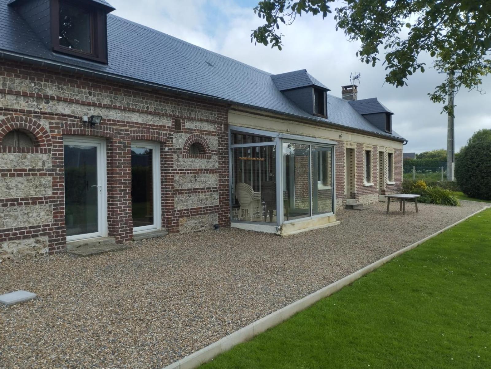 Au Bon Cauchois Villa Anglesqueville-l'Esneval Eksteriør billede